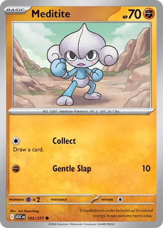 Meditite (Ascended Heroes 103/217)