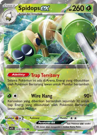 Spidops ex (Violet ex 008/078)