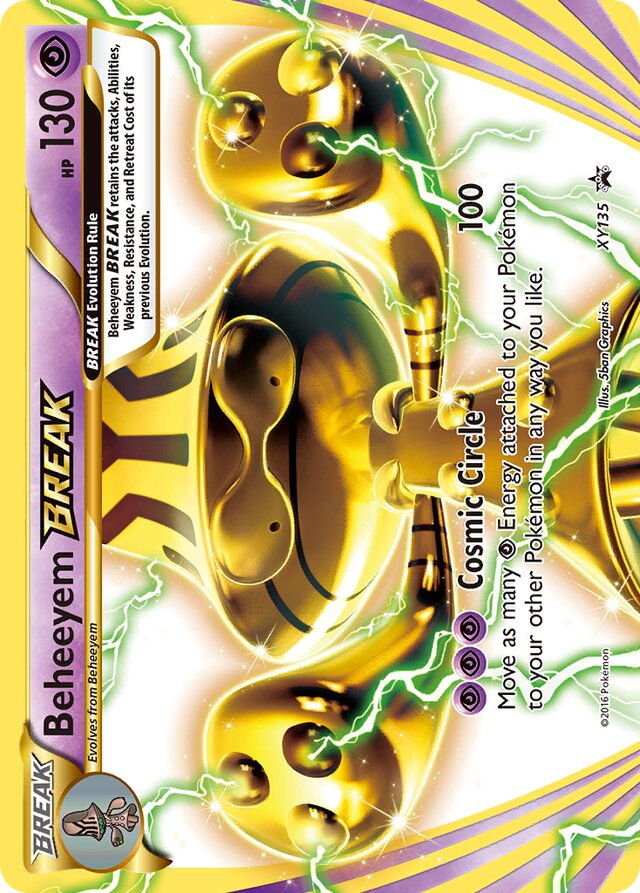 BeheeyemBREAK XY Black Star Promos XY135 PROMO
