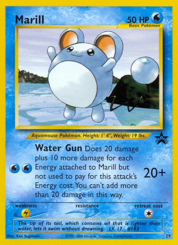 Marill Wizards Black Star Promos 29 PROMO