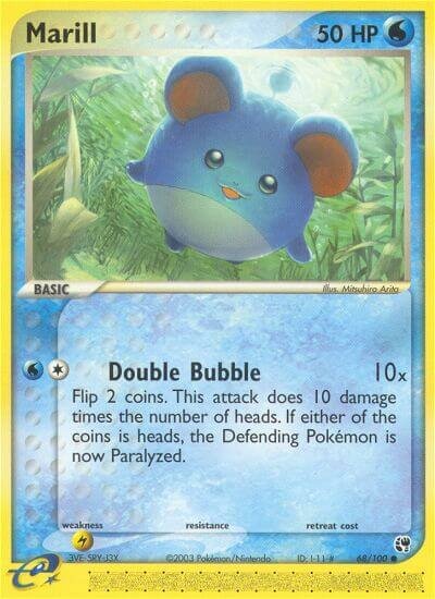 68/100 Marill SS Common