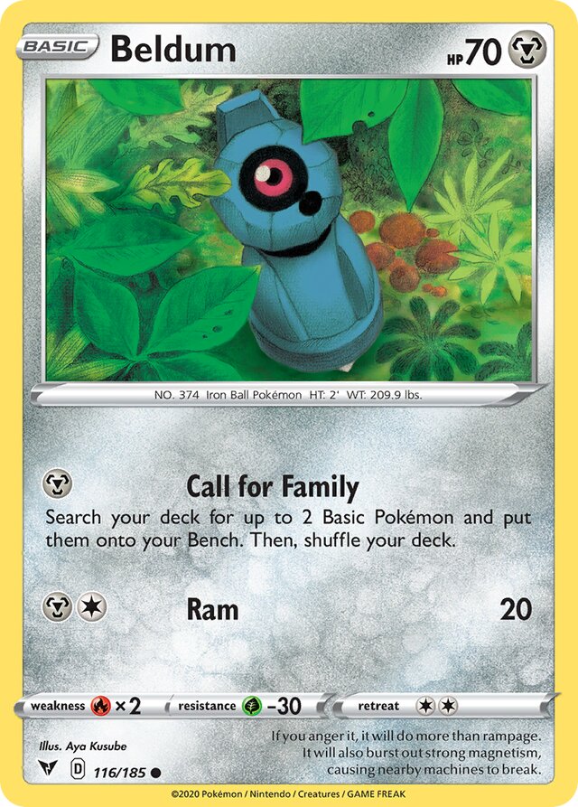 116/185 Beldum VIV Common