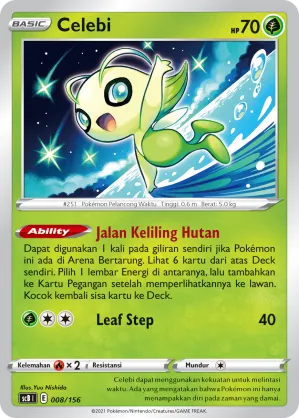 Celebi (Challenge V Starter Deck 008/156)