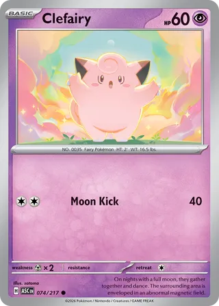 Clefairy (Ascended Heroes 074/217)