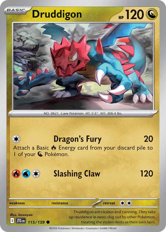Druddigon Journey Together 115/159 Common