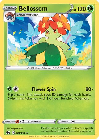 Bellossom (Crown Zenith 003/159)