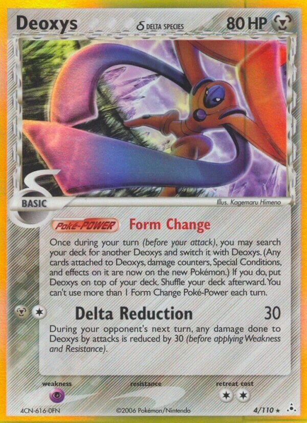 Deoxys Delta Species - 4/110 - Holo Rare Ex Holon Phantoms