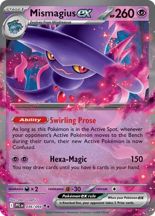 Mismagius ex (Phantasmal Flames 036/094)