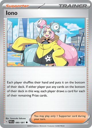 Iono (Paldean Fates 080/091)