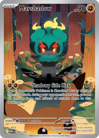 146/132 Marshadow MEG Illustration Rare