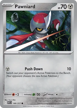 Pawniard (Ascended Heroes 146/217)