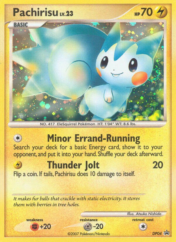 Pachirisu DP Black Star Promos DP04 PROMO