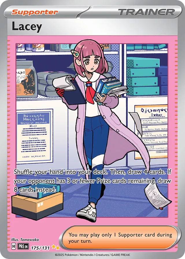 Lacey Prismatic Evolutions 175/131 Special Illustration Rare