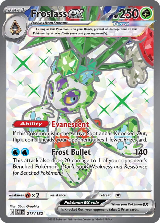 Froslassex Paradox Rift 217/182 Ultra Rare