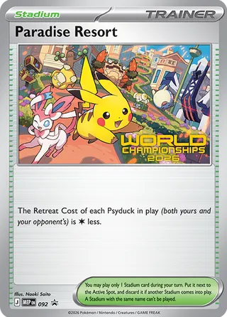Paradise Resort (Mega Evolution Promos 092)