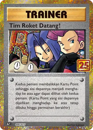 Here Comes Team Rocket! (25th Anniversary Collection Promos 006/025)