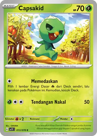Capsakid (Violet ex 013/078)