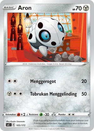 Aron (Evolution V Starter Deck 105/172)