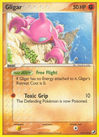 Gligar (EX Unseen Forces 57/115)