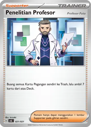 Professor's Research (Fuecoco & Ampharos ex Starter Deck ex 021/021)