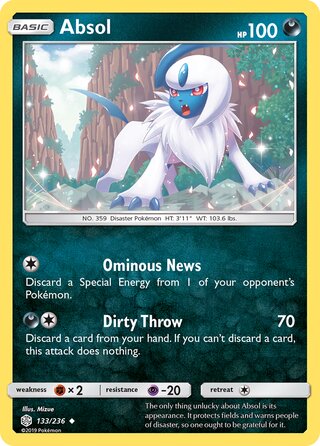 Absol (Cosmic Eclipse 133/236)