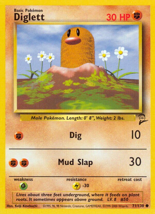 Diglett Base 2 71/130 Common