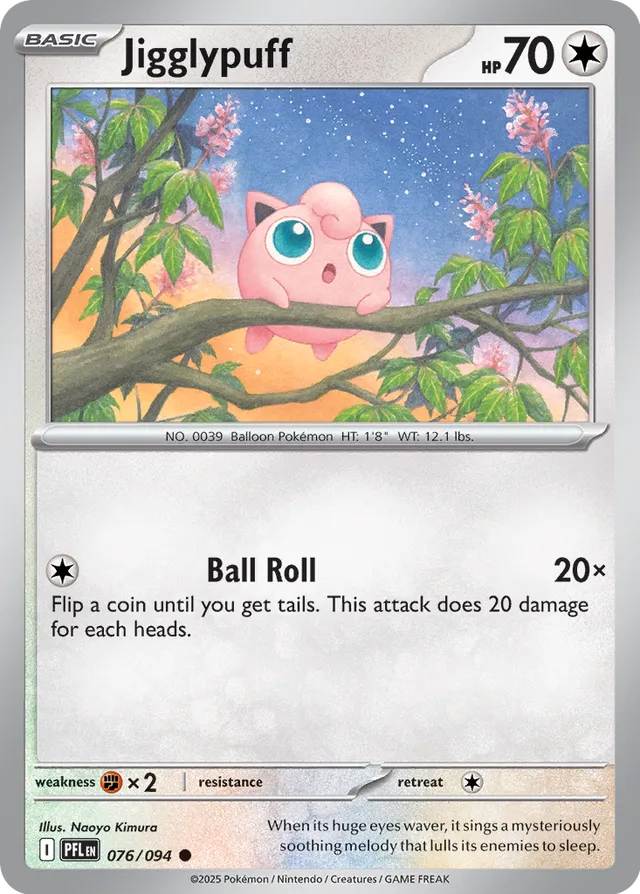 076/094 Jigglypuff PFL Common