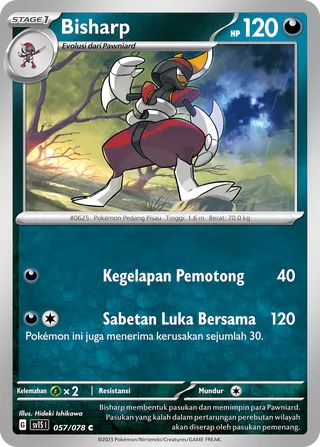 Bisharp (Scarlet ex 057/078)
