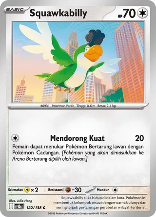 Squawkabilly (Presence of Champions 122/138)
