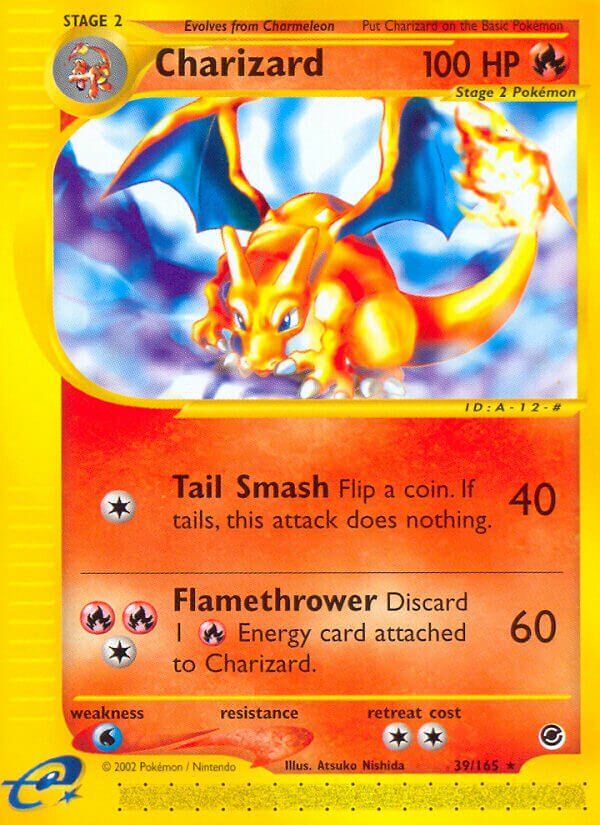 39/165 Charizard EX Rare