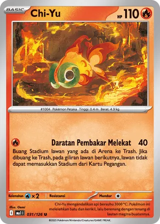 Chi-Yu (Mega Evolution 031/126)