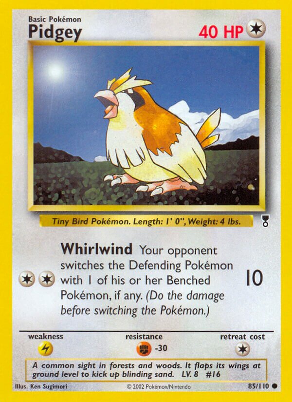 85/110 Pidgey LC Common