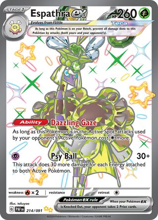 Espathra ex (Paldean Fates 214/091)