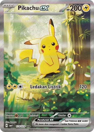 Pikachu ex (Void Blast 173/123)