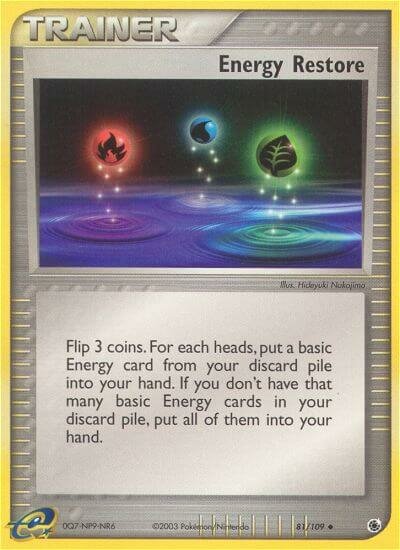 81/109 Energy Restore RS Uncommon