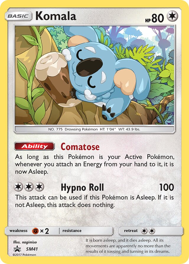 Komala SM Black Star Promos SM41 PROMO