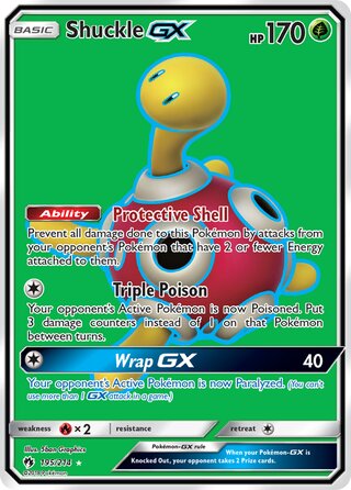 Shuckle-GX (Lost Thunder 195/214)