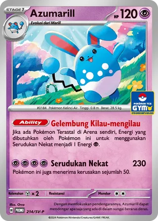 Azumarill (Scarlet & Violet Promos 214/SV-P)