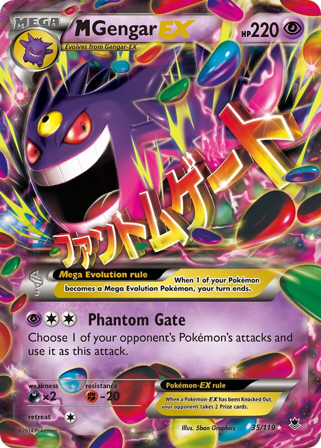 Campanha Pokémon ''White Mega Gengar'' + Mais Cards Phantom Gate Revelados
