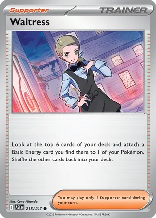 Waitress (Ascended Heroes 215/217)