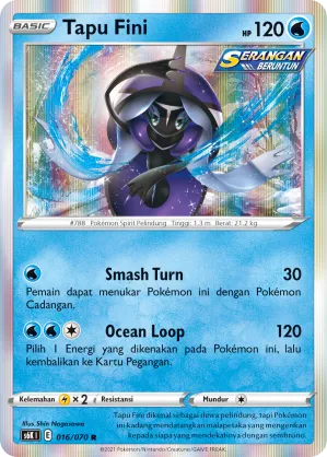 Tapu Fini (Jet-Black Spirit 016/070)