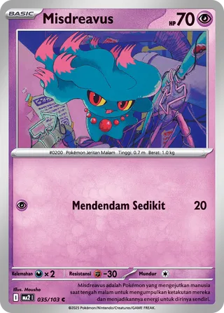 Misdreavus (Blue Blaze 035/103)
