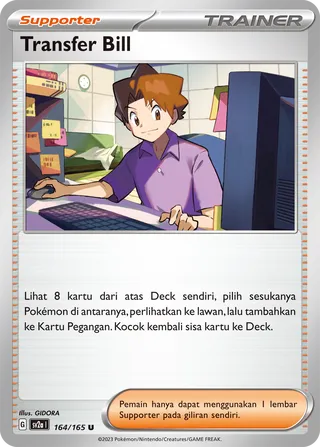 Bill's Transfer (Pokémon Card 151 164/165)