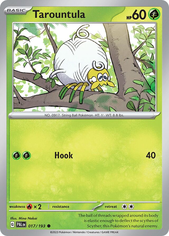 Tarountula Paldea Evolved 017/193 Common