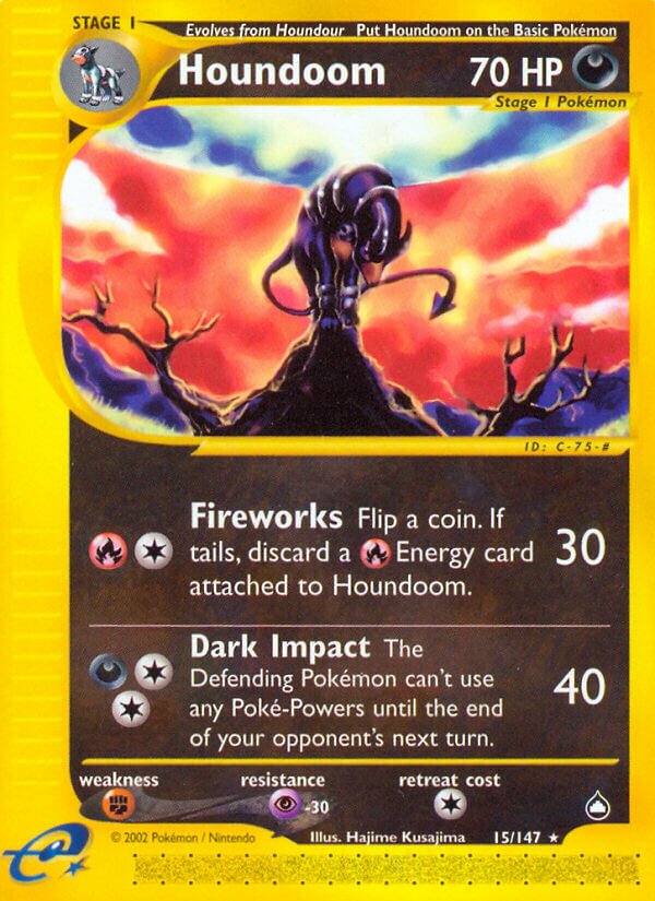 15/147 Houndoom AQ Rare