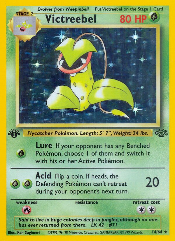 Victreebel Jungle 14/64 Rare Holo