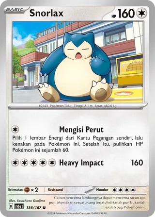 Snorlax (Transfiguration Mask 136/167)
