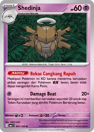 Shedinja (Mega Evolution 061/126)