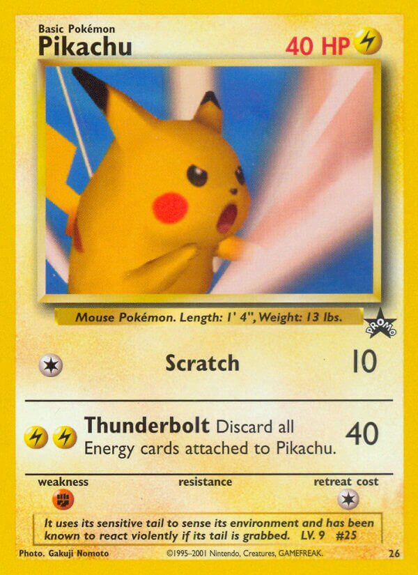 Pikachu Wizards Black Star Promos 26 PROMO