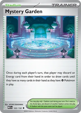 122/132 Mystery Garden MEG Uncommon